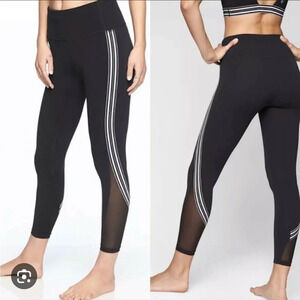 ATHLETA SALUTATION SIDE STRIPE 7/8 LEGGINGS